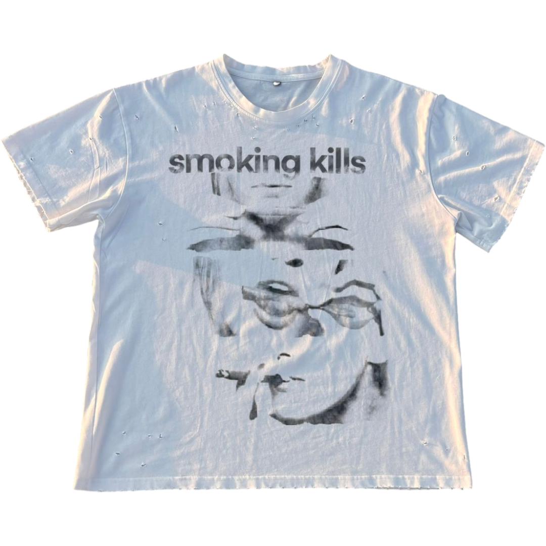 “smoking kills” tee