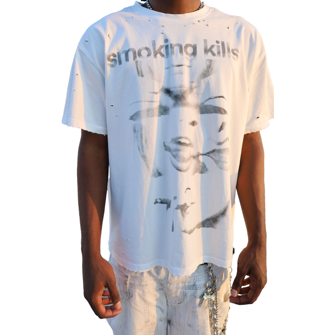 “smoking kills” tee