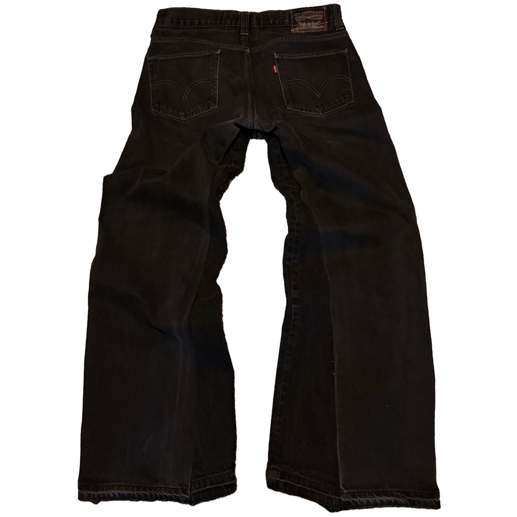 KuulGarments Upcycled Washed Black Jeans (34)