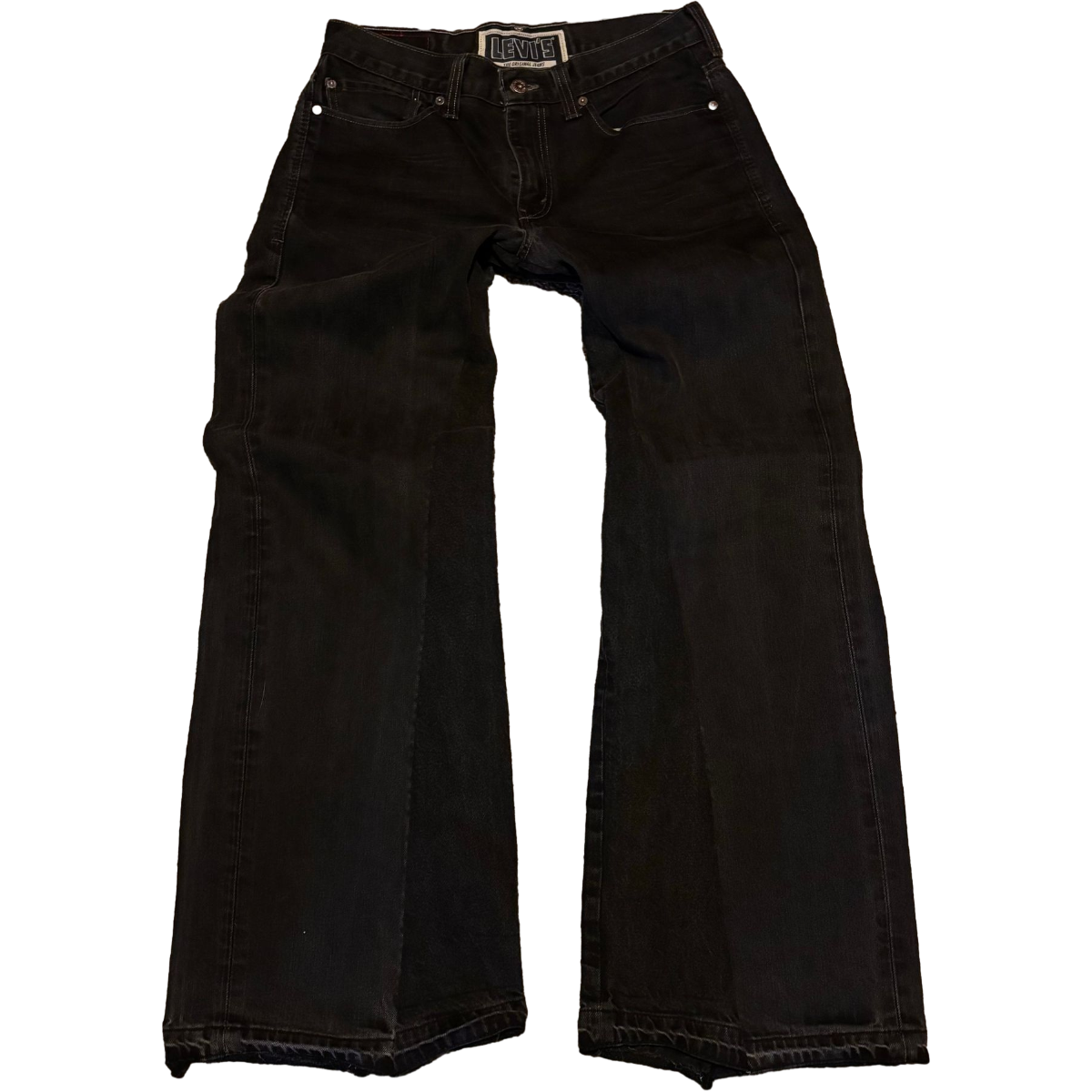 KuulGarments Upcycled Washed Black Jeans (34)